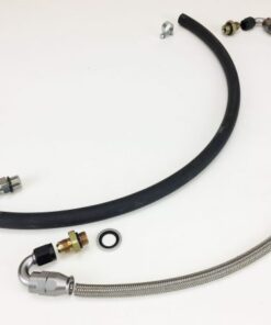 70781 Power Steering Hose and Fitting Kit for use with Driver Side Mounted  Ford Pump - Breeze Automotive