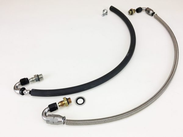 70781 Power Steering Hose and Fitting Kit for use with Driver Side Mounted  Ford Pump